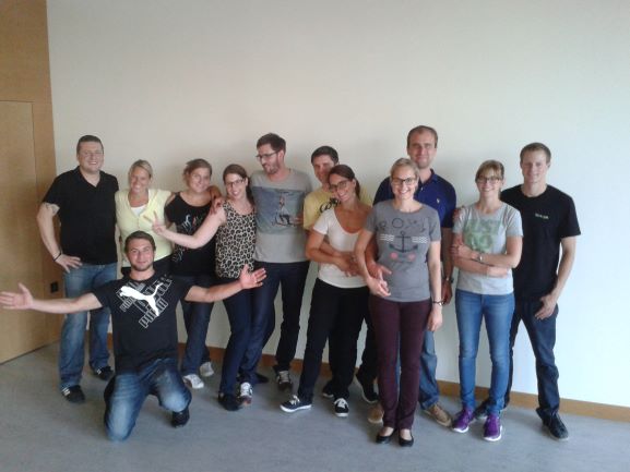 Gruppenfoto Aula klein